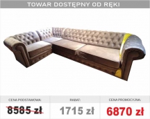 Chesterfield - Narożnik z funkcją spania